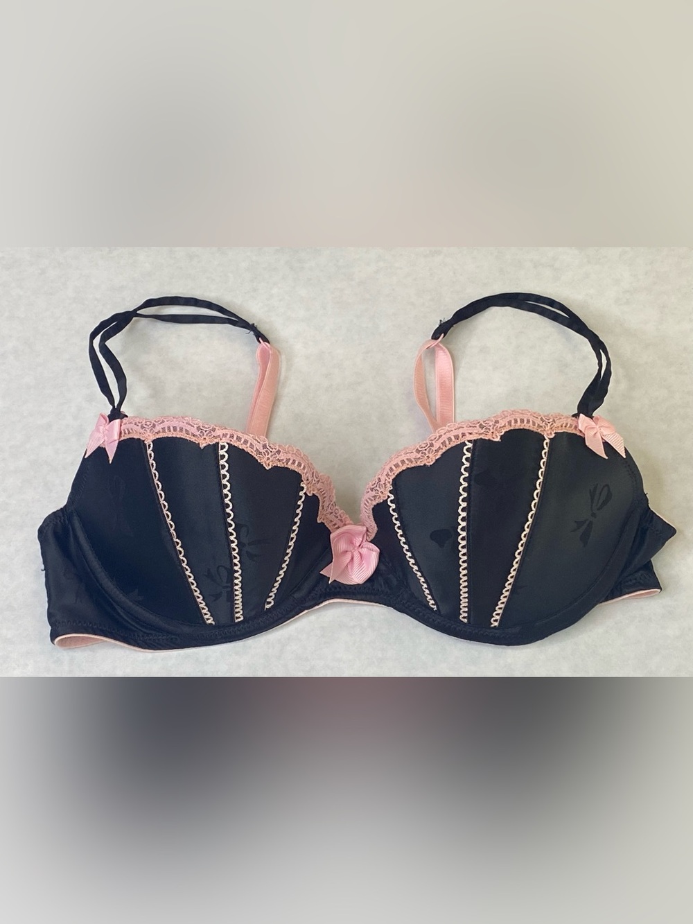 Boudoir Victoria’s Secret Sexy Little Things Bra 36B Old Hollywood Glam Y2K